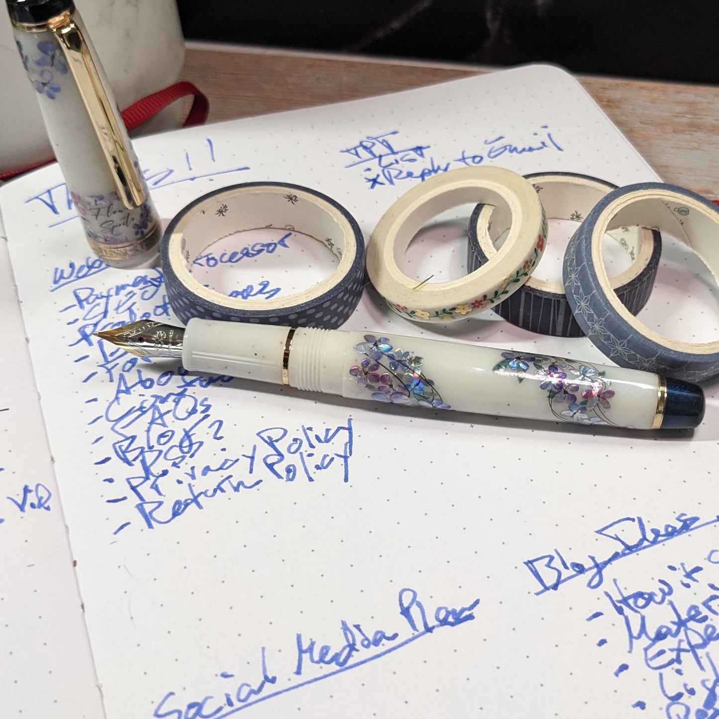 Flower Sprite - A-Grade Custom Jinhao 82 Fountain Pen