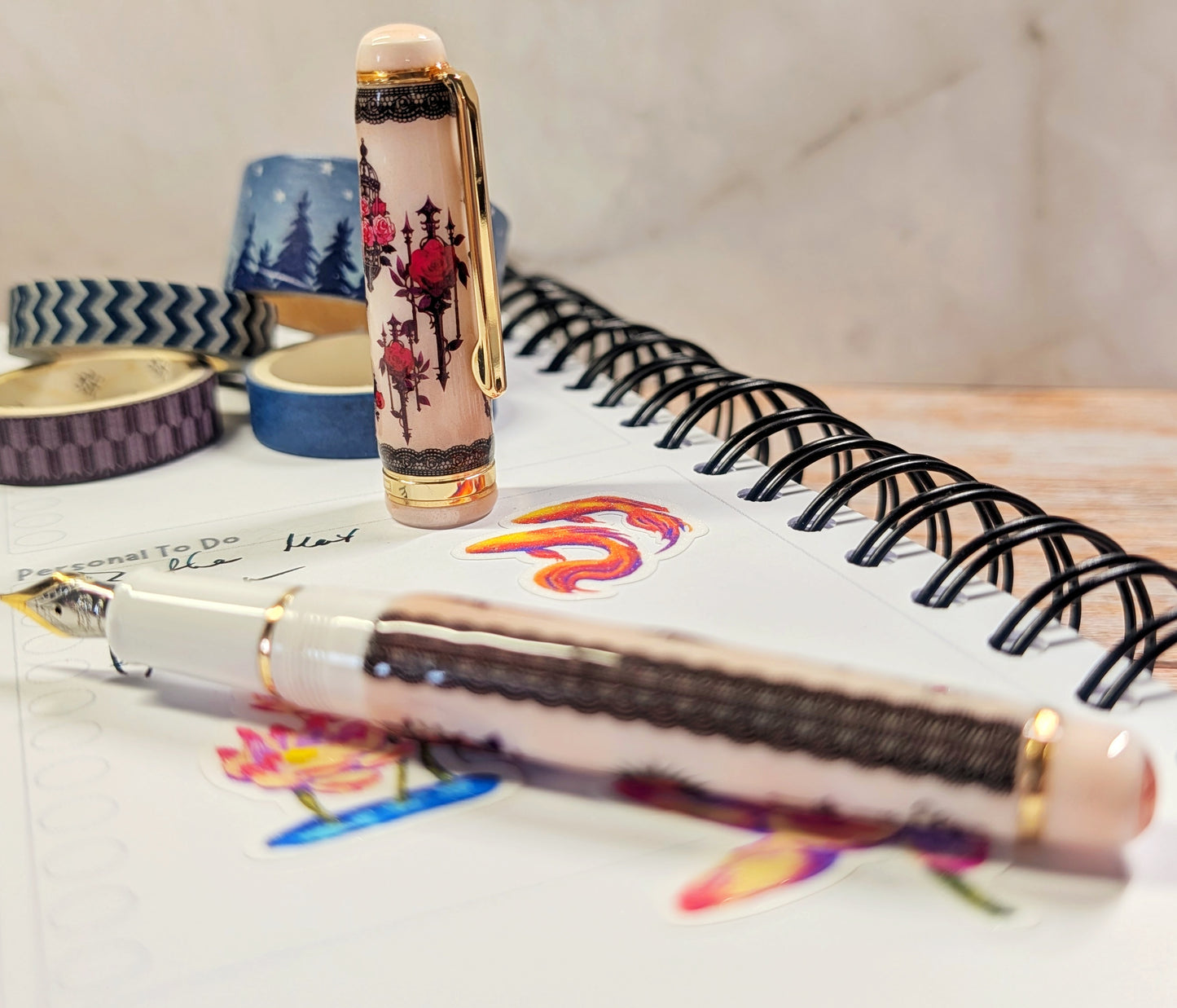 Iron Rose-Custom Jinhao 82