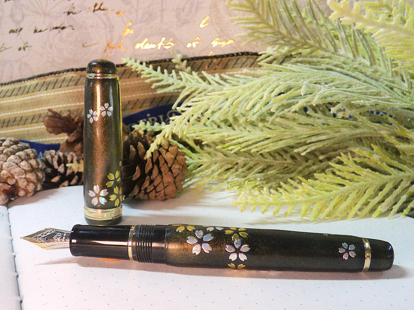 Sakura Swirl - Custom Jinhao 82 fountain pen