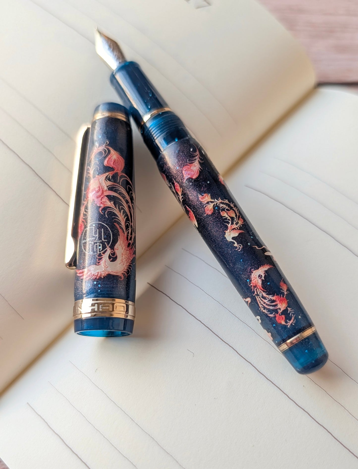 Phoenix Flight - Custom Jinhao 82 Fountain Pen