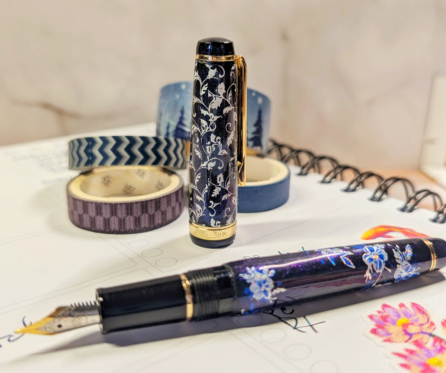 Cobalt Drops- Custom Jinhao 82