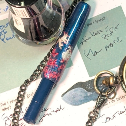 Kitsune Flash - Custom Kaweco Sport Fountain Pen