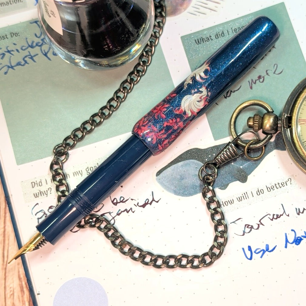 Kitsune Flash - Custom Kaweco Sport Fountain Pen