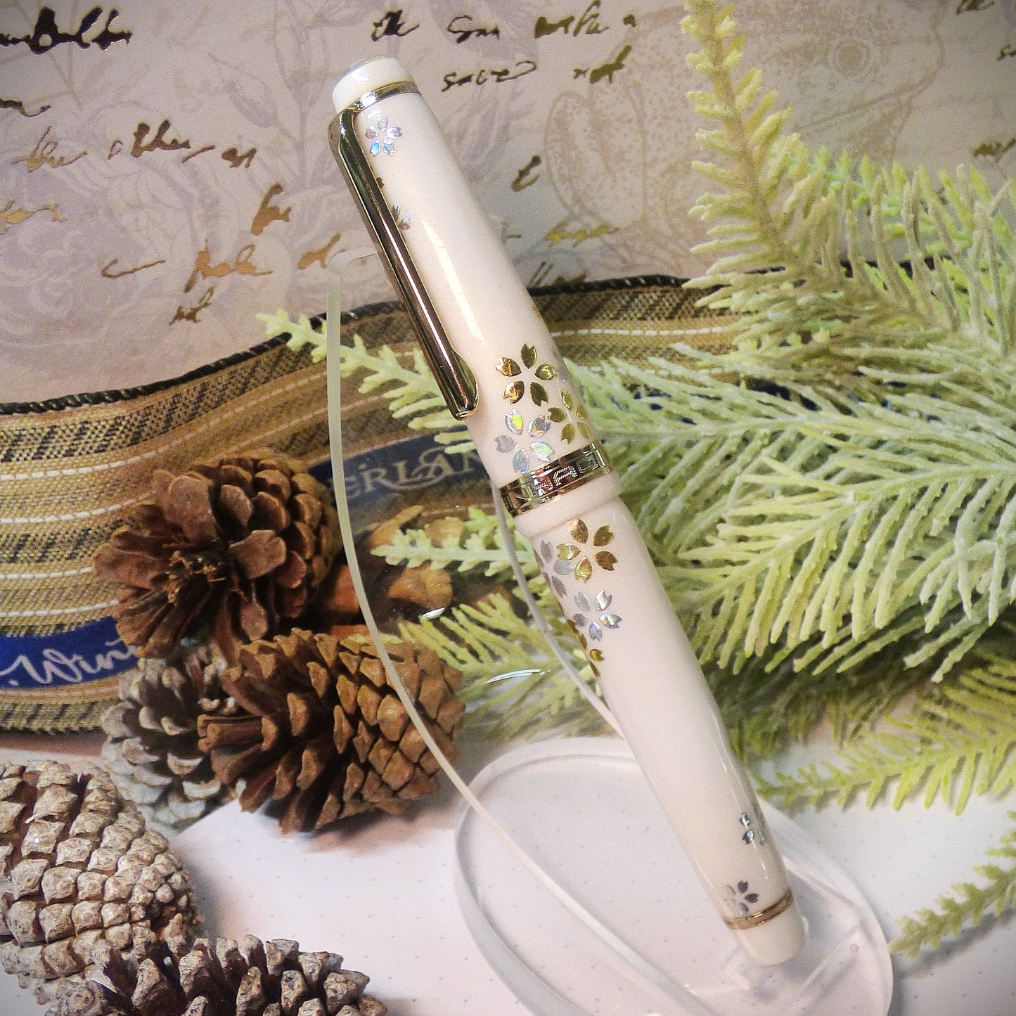 Sakura Swirl - Custom Jinhao 82 fountain pen