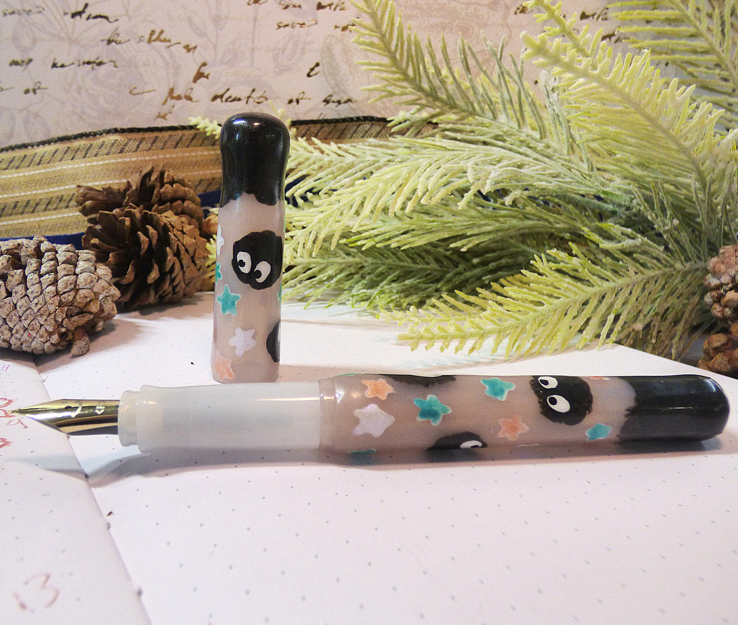 Soot Sprite Soiree - Custom Foutain Pen