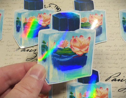 Lotus Pond-erings - Sticker