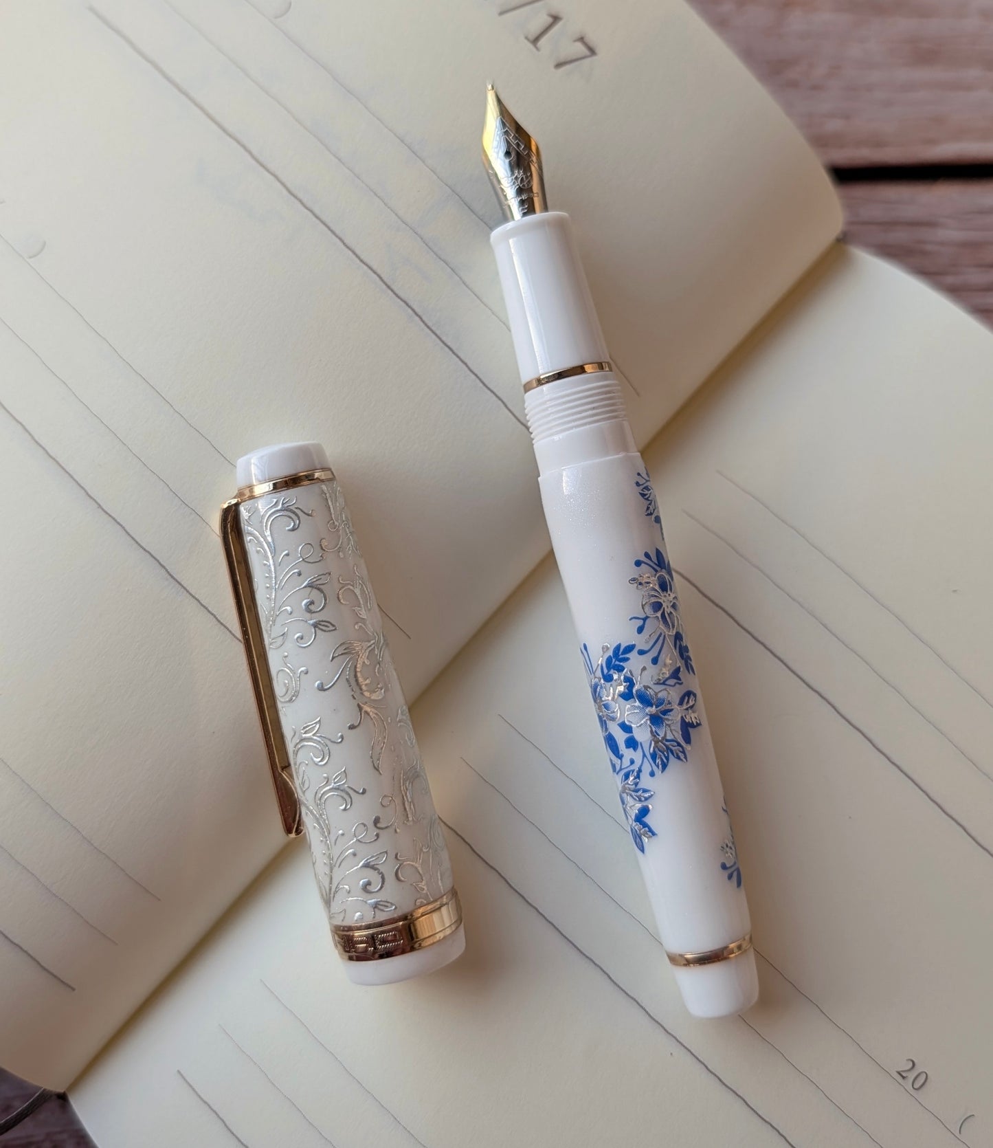 Porcelain Promise - Custom Jinhao 82 Fountain Pen