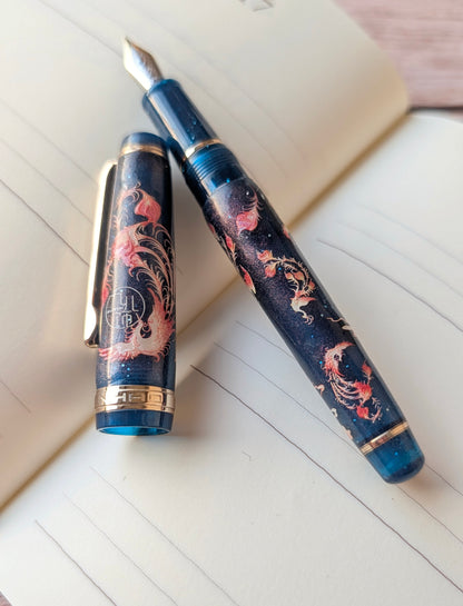 Phoenix Flight - Custom Jinhao 82 Fountain Pen